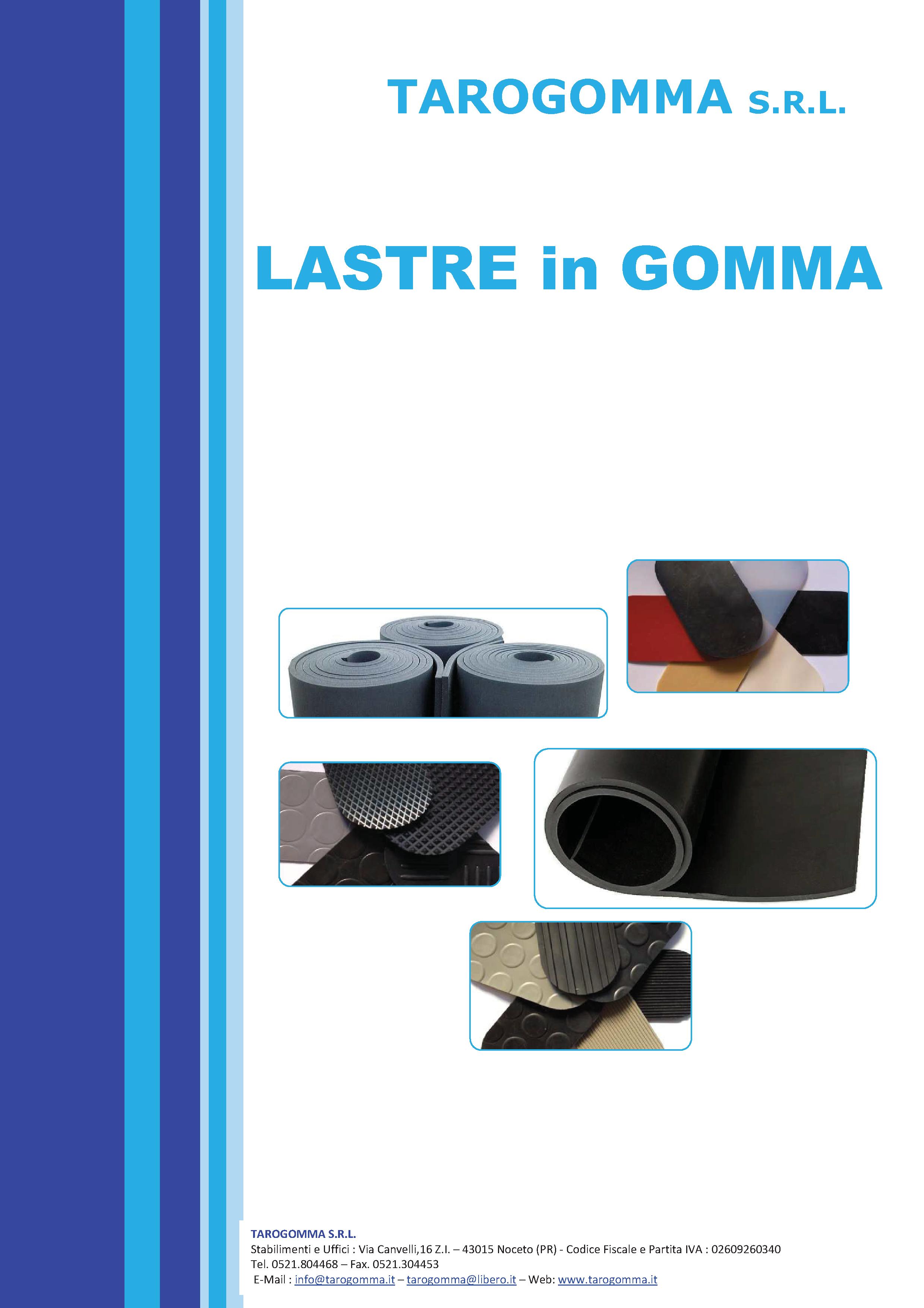 lastre in gomma